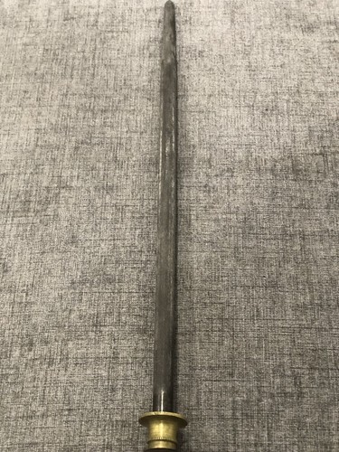 Vintage Antique Sharpening Steel 14” Marked Forged Steel Made In England - Picture 8 of 8