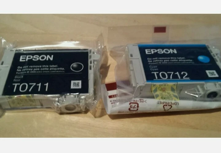 Epson T0715 Multipack inchiostro x 4 T0711 nero T0712 ciano T0713 magenta T0714 giallo - Immagine 4 di 4