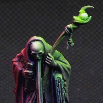 Warhammer Age Of Sigmar - Octren Glimscry (Ametista Battle Mage) Per Cities Of Sigmar - Nuovo Su Sprue