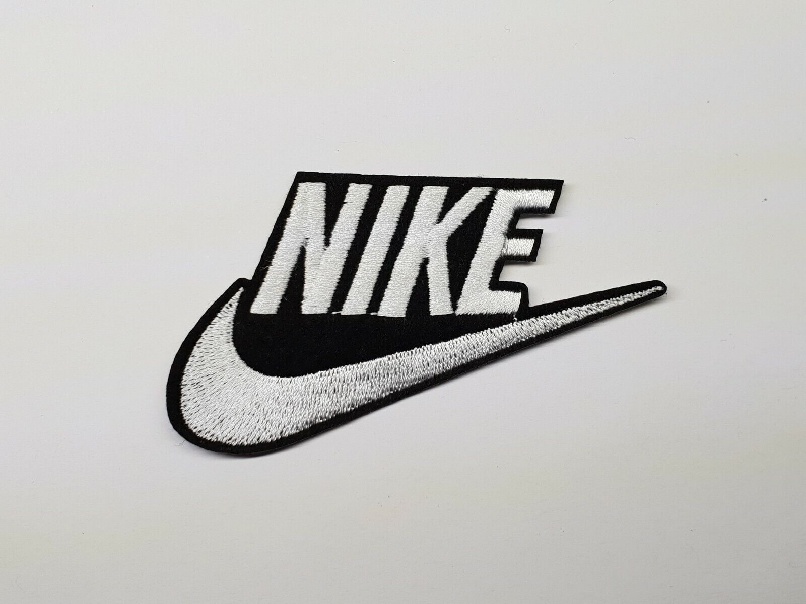 Nike Logo iron on or sew on Patch Swoosh tick Oldschool original