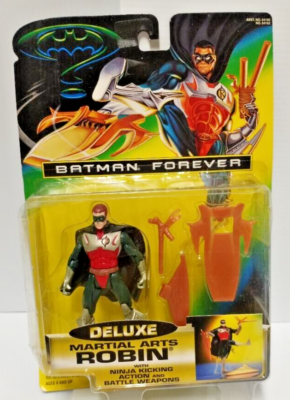 Vintage Kenner Batman Forever Deluxe Martial Arts Robin(FC209- 4