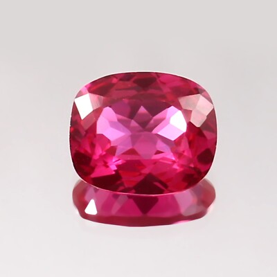 AAA 3.80 CT Natürlich Makellos Mosambik Rot Rubin Kissen Schnitt Lose Edelstein