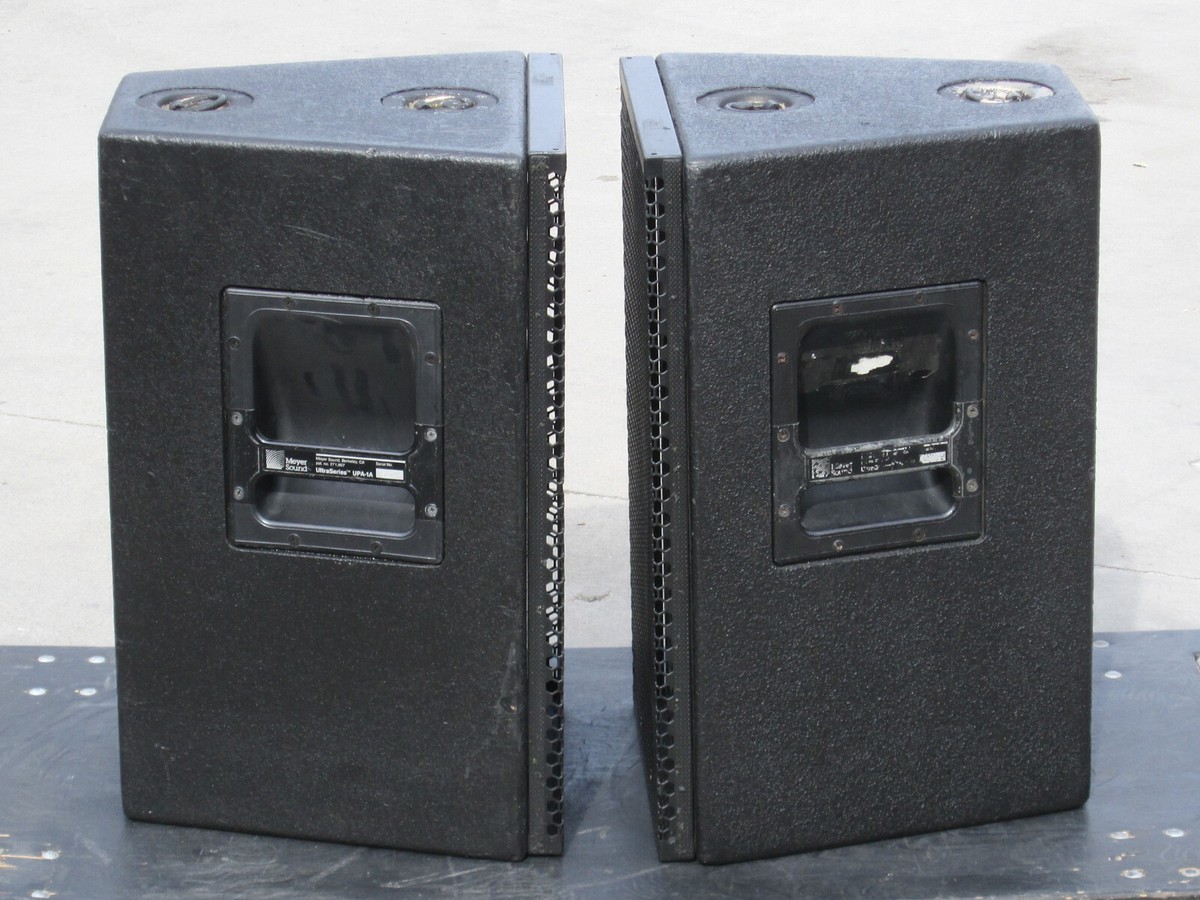 Meyer sound メイヤーサウンド　UPA-1A スピーカー　音響 UPA PAIR of Meyer Sound UPA-1A Loudspeakers Wide Coverage