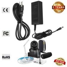 12V 5A AC DC Power Supply 5 Amp 12 Volt Adapter Charger For LCD Screen Upgraded