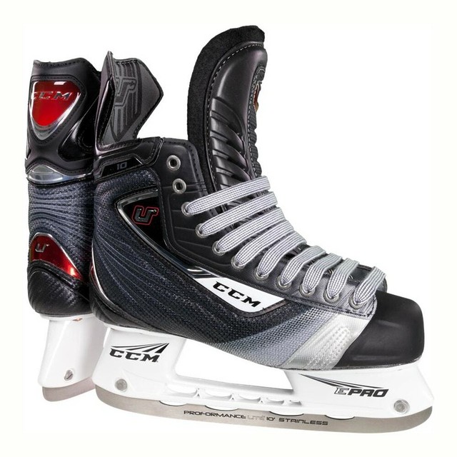CCM U 10 Ice Hockey Skates Senior Size 12.0 Width D Regular Men Skate