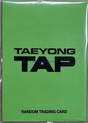 NCT127 テヨン TAP トレカ NCT 127 TAEYONG TAP SMTOWN Official MD Goods Trading Card