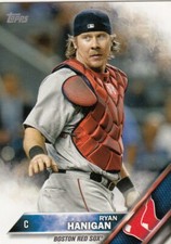 Lot of (10) 2016 Topps Mini RYAN HANIGAN Card LOT SP/1000 #260 Red Sox
