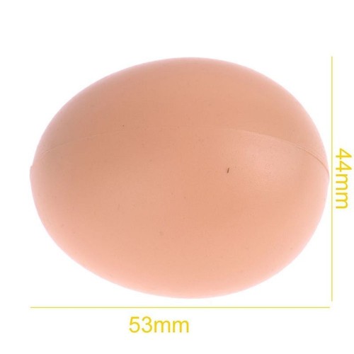 10/30x Fake Dummy Egg Hen Chicken Joke Prank Plastic Eggs Home Kitchen Decor USA - Picture 9 of 13