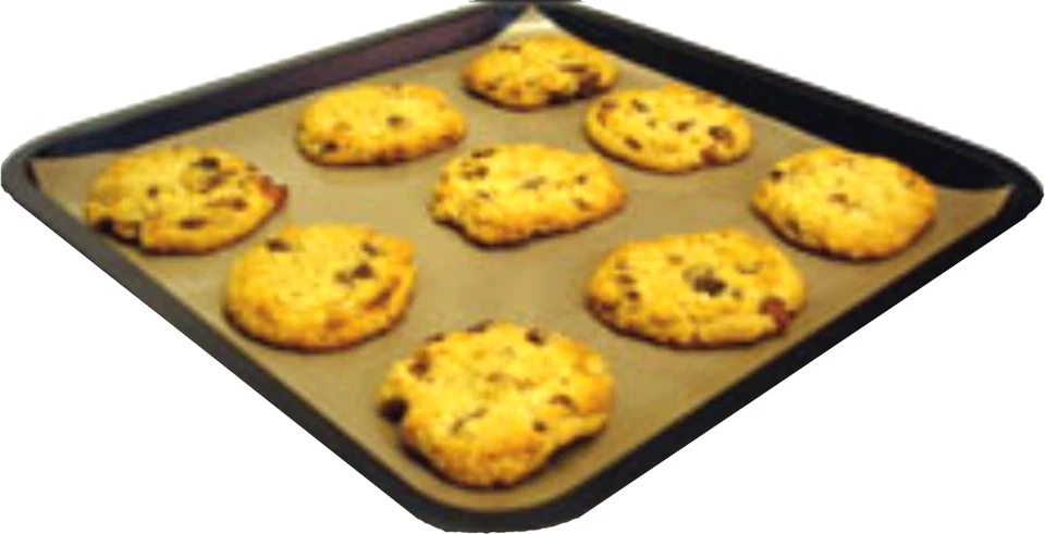 Non Stick Reusable Flexible Baking Parchment Sheet Cookie Biscuit Sheets Oven - Image 1 of 1