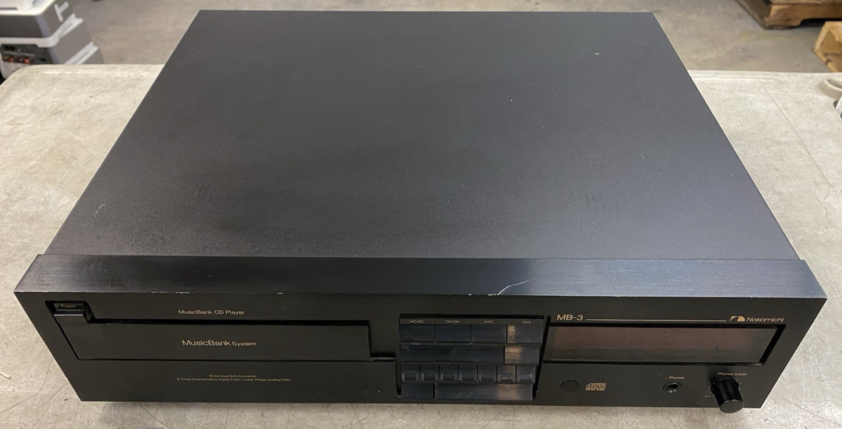 Vintage Nakamichi MB-3 MusicBank System CD Player - FOR REPAIR