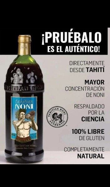 Succo di NONI TAHITIANO Morinda, Originale e Autentico, Succo di Frutta di Noni 