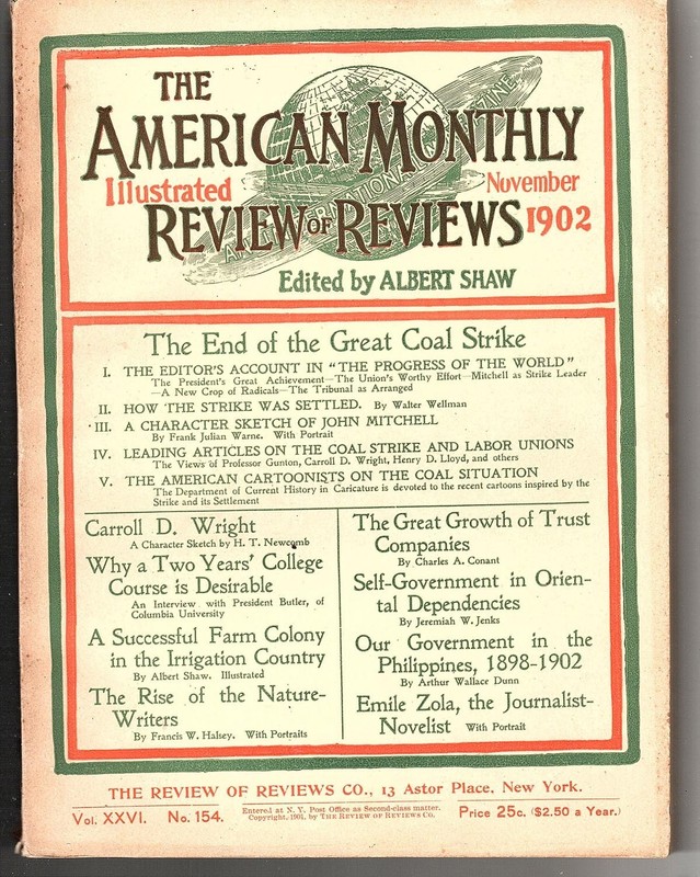 1902 American Monthly Review