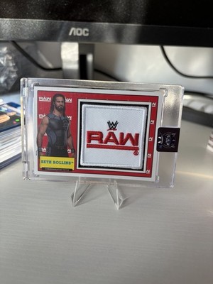 2017 Topps Heritage WWE - Commemorative Patches Seth Rollins /299