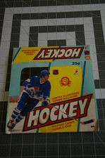 1983-84 O-Pee-Chee Hockey Card Empty Wax Pack Display Box