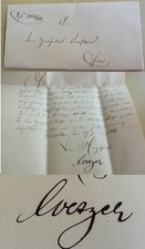 Brief SCHIVELBEIN (Pommern) 1889, Magistrat an Hospital; Signatur BM Paul WETZEL