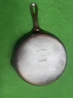 Vintage Griswold Erie PA No.8 Cast Iron Skillet Pan 704 T Small Log