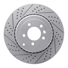 DFC Geoperformance Rotor - Drilled & Slotted fits 2010-2013 Land Rover Range Rov