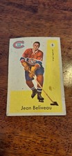 Jean Beliveau 1960 Parkhurst #6 Montreal Canadiens Vintage Hockey Card