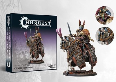 Mounted Strategos Para-Bellum Conquest Tabletop Fantasy Miniaturen NEU/OVP