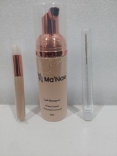 Gentle eyelash extension cleanser and lash sh...
