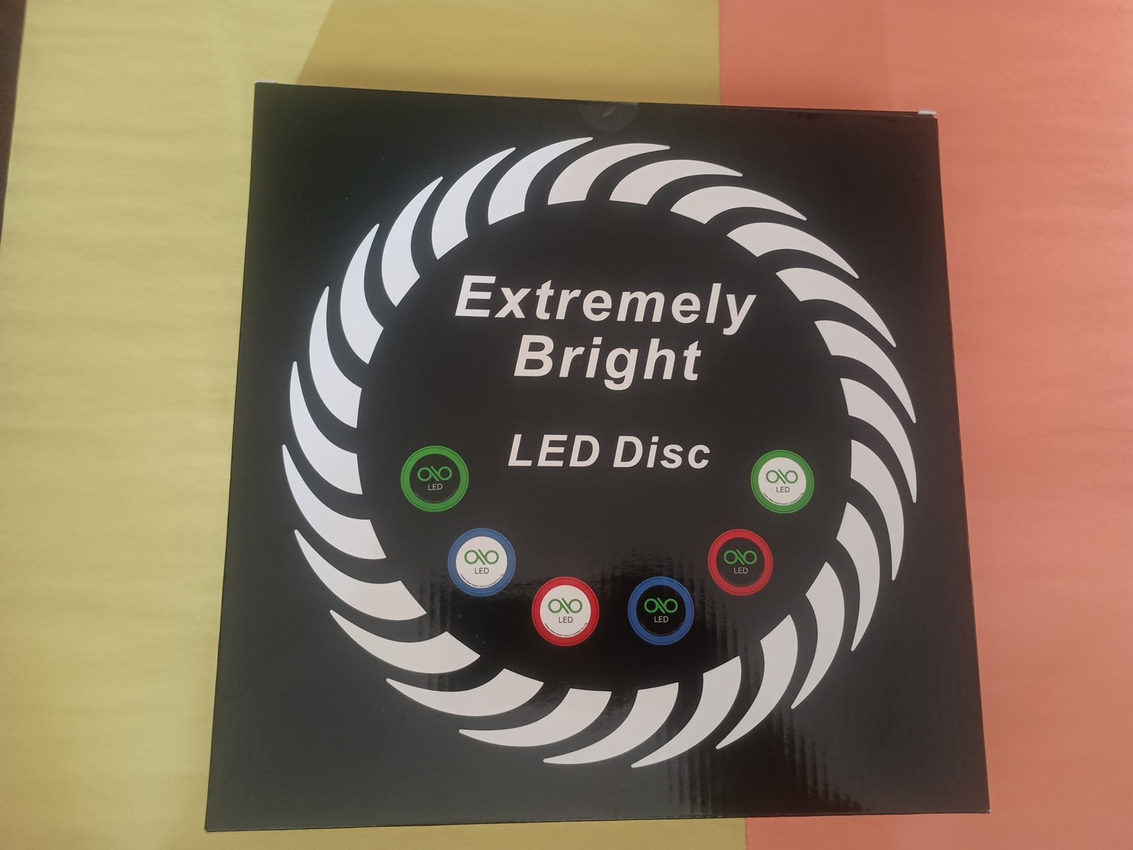 Tosy 96 LED Frisbee - Extremely Bright Flying Disc, Smart Modes, New in Box