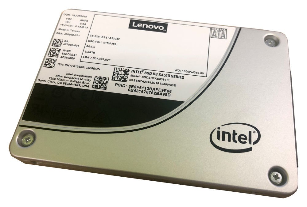 Lenovo.Hard Drive SSD 240 GB Serial ATA-600 3.5"" Hot Swap 4XB7A13625-01