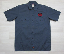 Dickies Fireball Whiskey Button Up Work Shirt Mens Size (M) Alcohol Promo