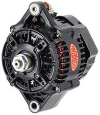 Powermaster 8152 Racing Alternator 118mm Denso Style 180 Amp 12V Black