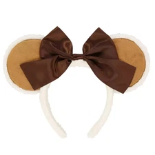 Tokyo Disney Resort  Minnie Mouse Brown Ears Headband w/ Bow NEW 2025 from Japan
