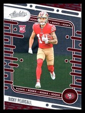 2024 Ricky Pearsall Panini Absolute #131 RC Rookie San Francisco 49ers