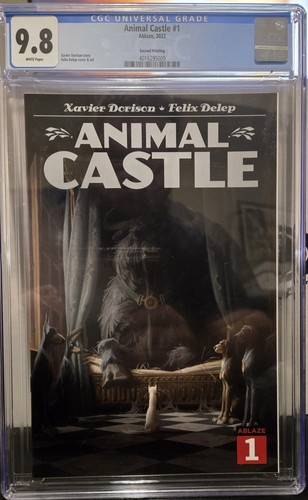 9.8 CGC ANIMAL CASTLE #1 2nd print Comic Book! George Orwell's Animal Farm!