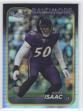 #218 2024 Topps Chrome PRISM REFRACTOR Adisa Isaac RC Ravens