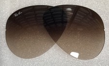 Lentes de repuesto Ray Ban RB3460 Aviator abatibles marrón degradado 59-13 mm