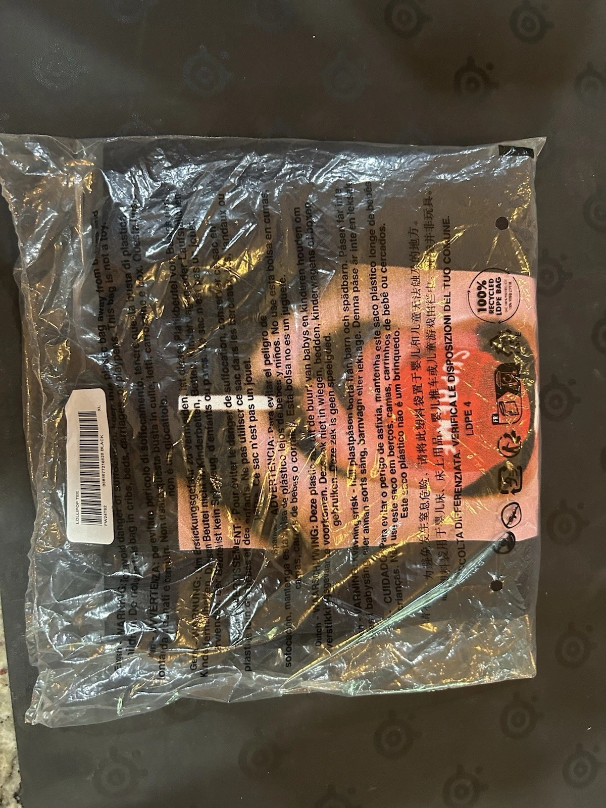 Tee shirt Supreme Lollipop taille XL