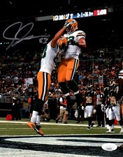 Jeff Janis Signed Autographed 8X10 Photo Packers TD vs. Rams JSA AB54627
