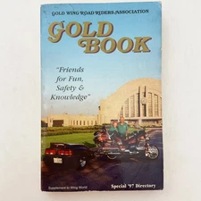 Gold Book 1997 Directory Gold Wing Road Riders Association USA Members Contacts