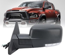 Leftdriver For 2013-2019 Dodge Ram 1500 Power Heatedled Signal Side Mirror
