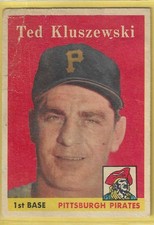 1958 Topps Ted Kluszewski Reds #178 PR-GD