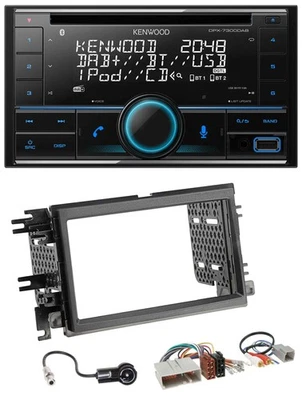 Kenwood CD 2DIN DAB USB MP3 Bluetooth Autoradio für Ford Mustang F 150 04-09 - Bild 1 von 4
