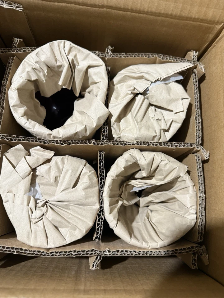 Pottery Barn red Christmas glasses NIB ￼set of 4 - Image 3 of 4