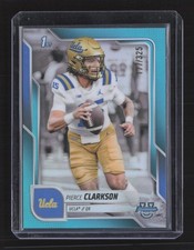 2025 Bowman University Chrome #156 Pierce Clarkson Aqua Refractor #/325
