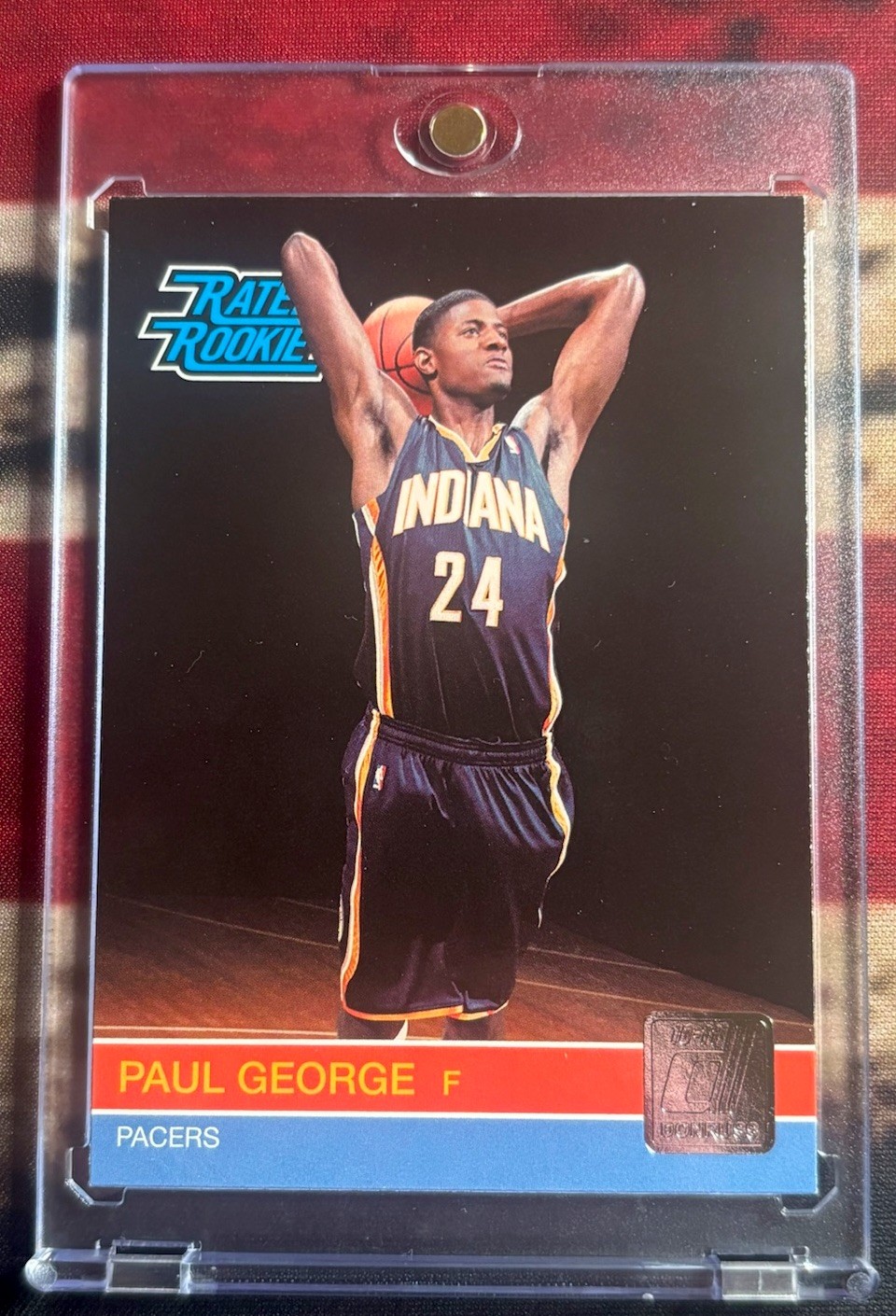 2010-11 Donruss Rated Rookie Paul George #237 (RC) Future HOFer
