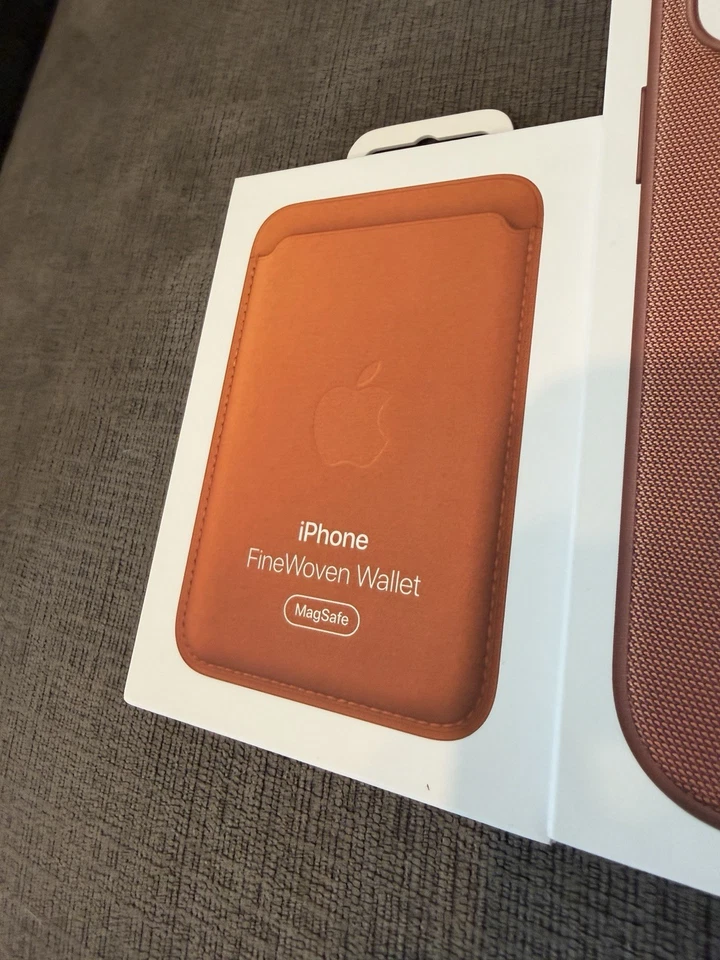 Apple iPhone 17 Pro Case Sienna / FineWolven Wallet Orange - Image 4 of 4