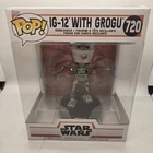 Funko Pop! Star Wars The Mandalorian IG-12 With Grogu 720 NIB