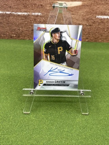 2025 Bowmans Best #B25-KG - Konnor Griffin Refractor- Best Of 2025 On Card Auto