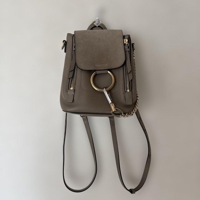 Chloe 2way Shoulder Bag Mini Backpack Rucksack 15×18cm Authentic Designer