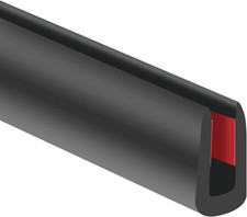 Rubber Edge Trim 183mm Self Adhesive Flexible U Channel Edge Protecter For Rubber Edge Trim 183mm Self Adhesive Flexible U Channel Edge Protecter For