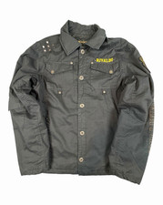 Rivaldi Herren Militärjacke L Schwarz Polyes...