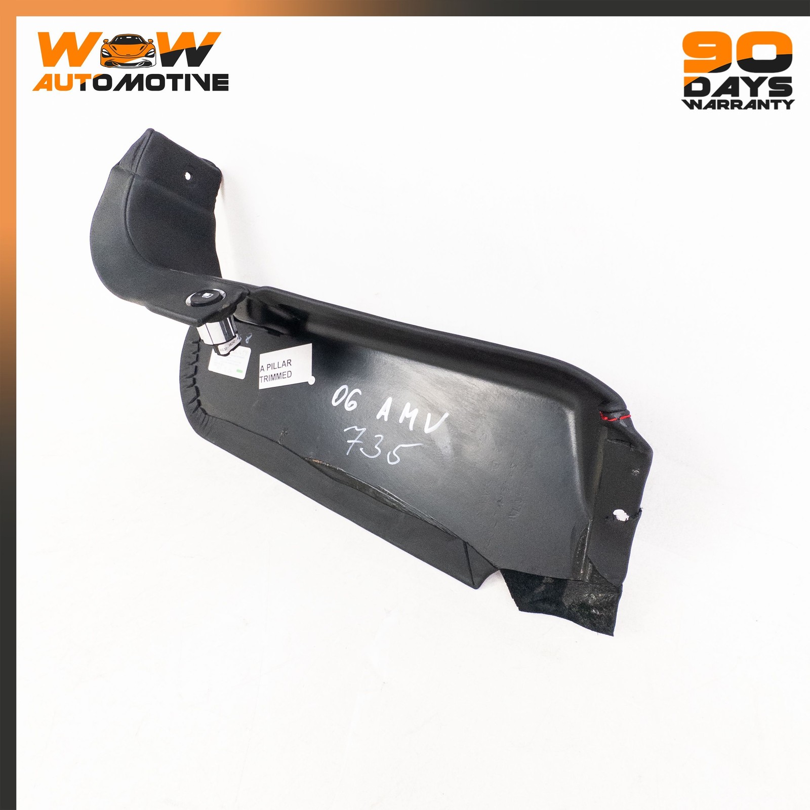 06-16 ASTON MARTIN V8 VANTAGE FRONT LEFT DRIVER SIDE KICK PANEL TRIM COVER OEM