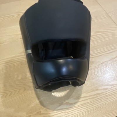 Unused Everlast Elite Training Headgear Black Boxing MMA Protective Headgear